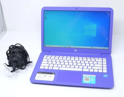 HP Stream 14-AX020WM 14" Laptop - Celeron N3060 / 4GB / 32GB eMMC / Windows 10 - Image 1 of 4