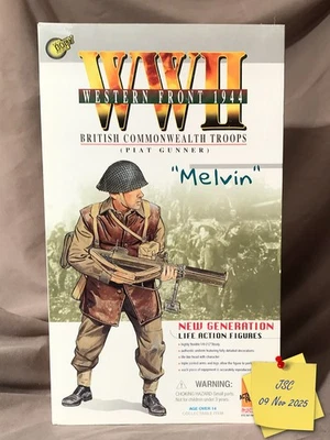 Dragon DML 70204 British PIAT Gunner "Melvin" 1944-45 1:6 2003 Sin usar, en caja Nuevo Foto 1 de 4