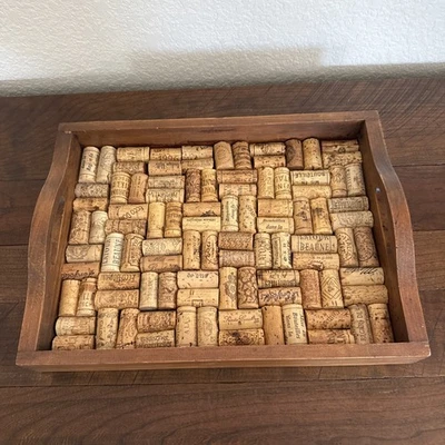 Wine Enthusiast Smooth Wood Serving Tray - Image 1 of 4