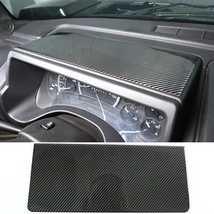 Carbon Fiber Dashboard Speed Meter Upper Panel Trim For Hummer H2 SUV 2003-2007 - Bild 1 von 11