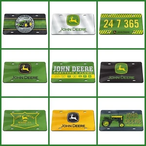 John Deere - Acrylic License Plate - Home Decor - Man Cave - Garage - Car/Truck - Picture 1 of 10