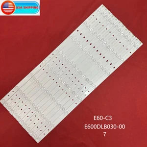 Tira de retroiluminación LED (12) para Vizio E60-C3 LFTRRZAR E60-C3 LFTRRZAS E600DLB030-007 - Imagen 1 de 4