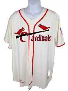 Mitchell & Ness 1944 St. Louis Cardinals Stan Musial Jersey Size 52 XXL - Picture 1 of 7