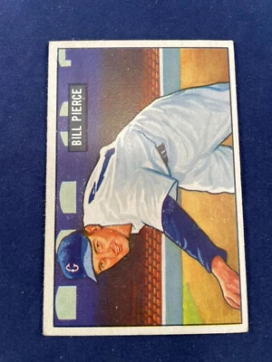 1951 BOWMAN #196 BILLY PIERCE WHITE SOX ROOKIE - Image 1 of 4