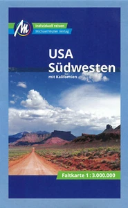 USA Südwesten mit Kalifornien Landkarte Michael Müller Verlag Reisekarte - Bild 1 von 1