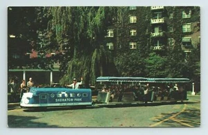 Sheraton Park Train Hotel Motor Inn Connecticut Ave Washington D.C. Postcard - Picture 1 of 2