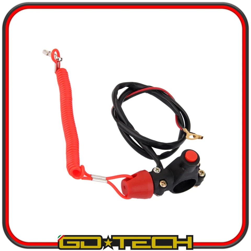 STACCA MASSA MOTO SCOOTER per ARRESTO DI SICUREZZA con SUPPORTO MANUBRIO 22mm - Immagine 1 di 3