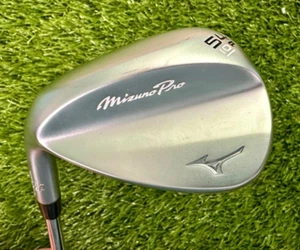 Exc. LH Mizuno Pro T-1 White Satin 54/10 Sand Wedge with DG Tour Issue S400 - Picture 1 of 4