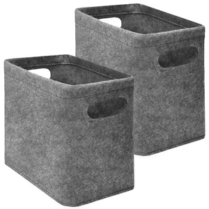 2x FILZ Toilettenpapier Aufbewahrung - Set für 8 Klorollen Aufbewahrungsbox Bad - Bild 1 von 6