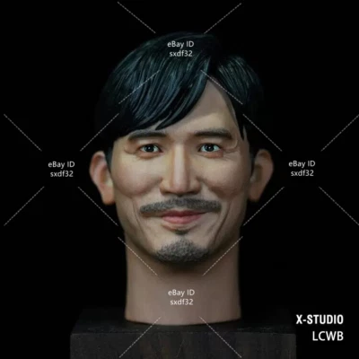 Figura de acción masculina 1/6 cabeza esculpida Tony Leung Chiu Wai Fit 12"" cuerpo muñeca juguete Foto 1 de 4