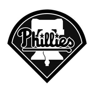 Philadelphia Phillies MLB wetterbeständiger Vinyl gestanzter Aufkleber Abziehbild 08 - Bild 1 von 1