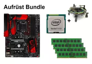 Paquete MSI Z170A Gaming M7 + CPU Intel Core i3 i5 i7 + 8 GB a 64 GB de RAM seleccionable - Imagen 1 de 15