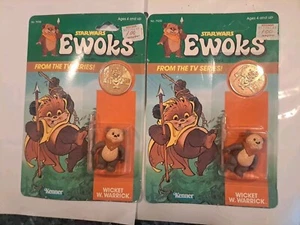 Kenner Ewoks Wicket W Warrick Star Wars Sealed 1985 Cartoon Figure Hasbro NEW - Picture 1 of 21