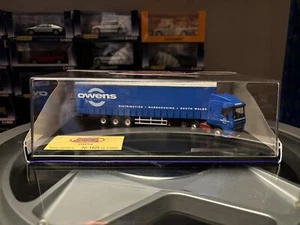 Oxford Haulage 1/76 DAF XF Curtainside Owens Road Services MIB Ltd Ed DAF09CS - Picture 1 of 2