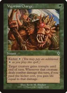 VIGOROUS CHARGE X 4 E/X+ INVASION MAGIC THE GATHERING - Picture 1 of 1