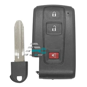 FOR 2004-2009 TOYOTA PRIUS SMART KEY REMOTE FOB MOZB31EG SILVER LOGO ONLY - Picture 1 of 2