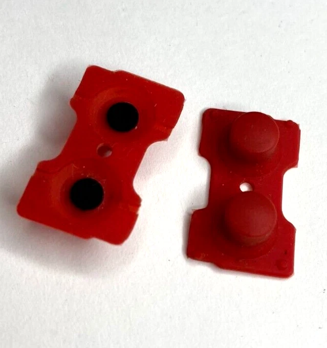Nintendo Game & Watch Original Part - Two Button Pad (Red) - Image 1 of 1