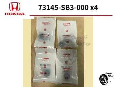 Honda Genuine Civic EF9 Quarter Wind Lock Pin Seal Left & Right 4Qty Set OEM - Image 1 of 3