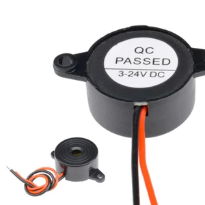 DC 3-24V Active Piezoelectric Buzzer Long Continous Beep Tone Buzzer SFM-20B - Picture 1 of 7