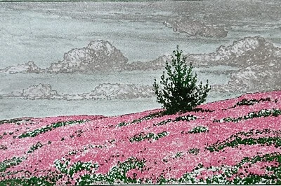 Alfred Helberger signierte Farblitografie - Bild 1 von 3