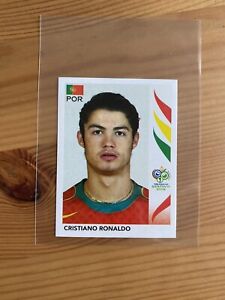 2006 Panini World Cup Cristiano Ronaldo Portugal Sticker #298