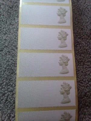 gb post and go stamps blank - Image 1 of 2