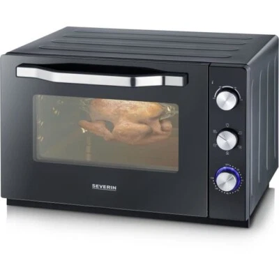 SEVERIN XXL Backofen Umluft - 60L - 2200W - Drehspieß & Pizzastein - Bild 1 von 4