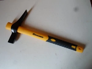 Mini martillo de boca de cuello áspero / herramienta de combinación Mattock con mango de fibra de vidrio - Imagen 1 de 9