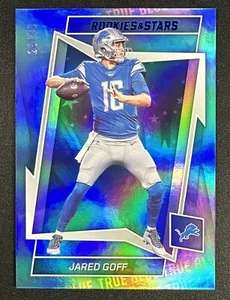 Jared Goff /49 2022 Panini Rookies & Stars - Tarjeta Azul # 33 26/49 Color Match - Imagen 1 de 11