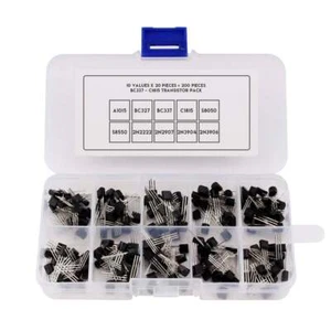 Transistor Pack in Storage Case - 10 Values - Pack of 200 - Bild 1 von 4