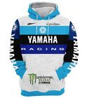 Mens Yamaha Racing Motorstyle Hoodie §4085SW Large Sweatshirts S-3XL