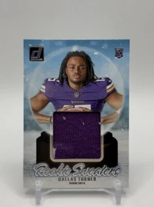 2024 Panini Donruss - Rookie Holiday Sweater #RHS-DTU Dallas Turner (RC, MEM) - Picture 1 of 4