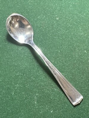 Pergaminho de prata da embaixada dos EUA ouro por LUNT 1981 colher para sal ou pimenta 1 peça - Imagem 1 de 4