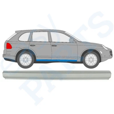For Porsche Cayenne 2002-2010 Sill Repair Panel Lower Part / Right = Left - Image 1 of 2