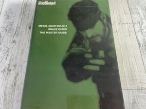 Metal Gear Solid 3 Snake Eater The Master Guide Book - Used Japanese Book MGS3 - Picture 1 of 12