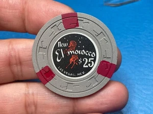 $25———EL MOROCCO ——-——LAS VEGAS NEVADA  CASINO   CHIP————-—Z—324 - Bild 1 von 3