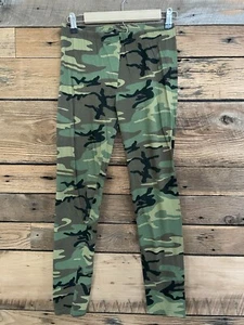 Rothco Women's Camo Stretch Pants Leggings Spandex Yoga Active Army Green L - Photo 1 sur 2