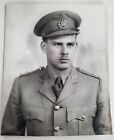 8 By 10 "   Canada Ww2 Army Officer Rimousky Qc Photograph