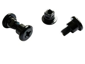 Flow Snowboard Binding - Asymmetrical Highback C-Bolt Set Black 28-R2 - Picture 1 of 1