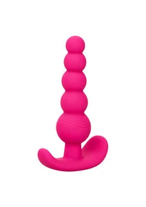 CalExotics Cheeky X-5 Beads Pink Anal Kugel Silikon Rosa Anus Unisex Silicone - Bild 1 von 3