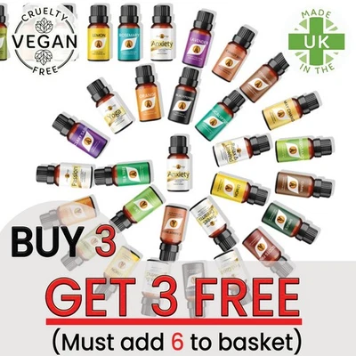 Aromatherapy Essential Oils Natural Pure Essential Oil Fragrance Oil 10ml ⭐⭐⭐⭐⭐ - Image 1 of 4