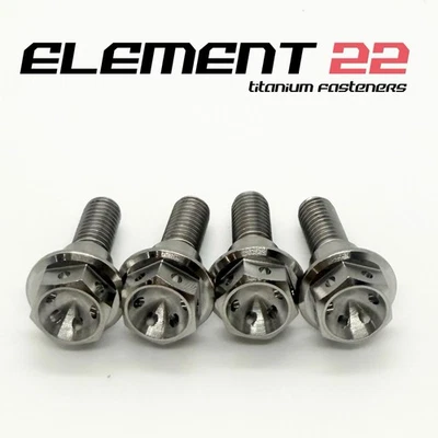 YAMAHA YZF-R6 2018 DISCO FRENO DELANTERO PERNO CARRERA TALADRO TITANIO KIT PAQUETE DE 10 M6X20 Foto 1 de 2