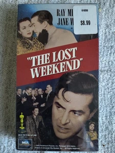 The Lost Weekend (VHS, 1945) Ray Milland Jane Wyman NEW Unopened Watermarks - Bild 1 von 4