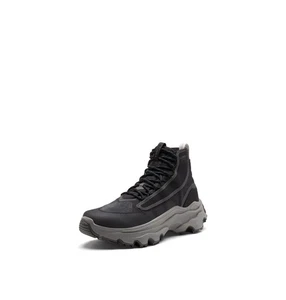 Sorel Men's Kinetic Breakthru Venture Mid Waterproof Shoe - Black, Jet - Size - Picture 1 of 6