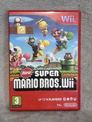 New Super Mario Bros. Wii PAL Region CIB Complete - Image 1 of 4