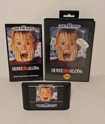 Home Alone (Sega Genesis, 1992) CIB Complete In Box Tested Vintage Gaming  - Image 1 of 4