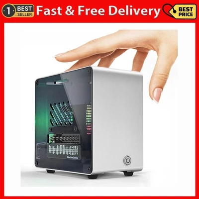 Electrocookie Raspberry Pi 5 Case, Aluminum Mini Tower Case with Cooling Fan - Image 1 of 4