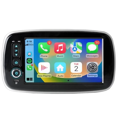 Für Benz Smart Fortwo/Forfour 453 Basisversion 2014-2022 Carplay Autoradio 64GB - Bild 1 von 4