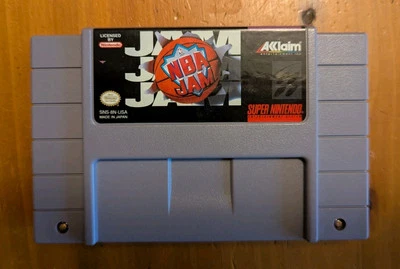 NBA Jam + Manual - Super Nintendo - SNES - NTSC - Image 1 of 4