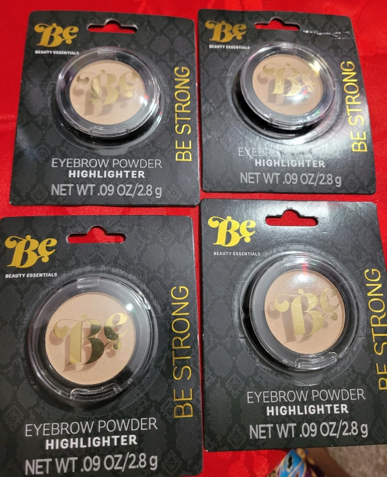 Beauty Essentials Eyebrow Powder Highlighter Be Strong  Everyday Wear Lot Of 4 - Image 1 of 1